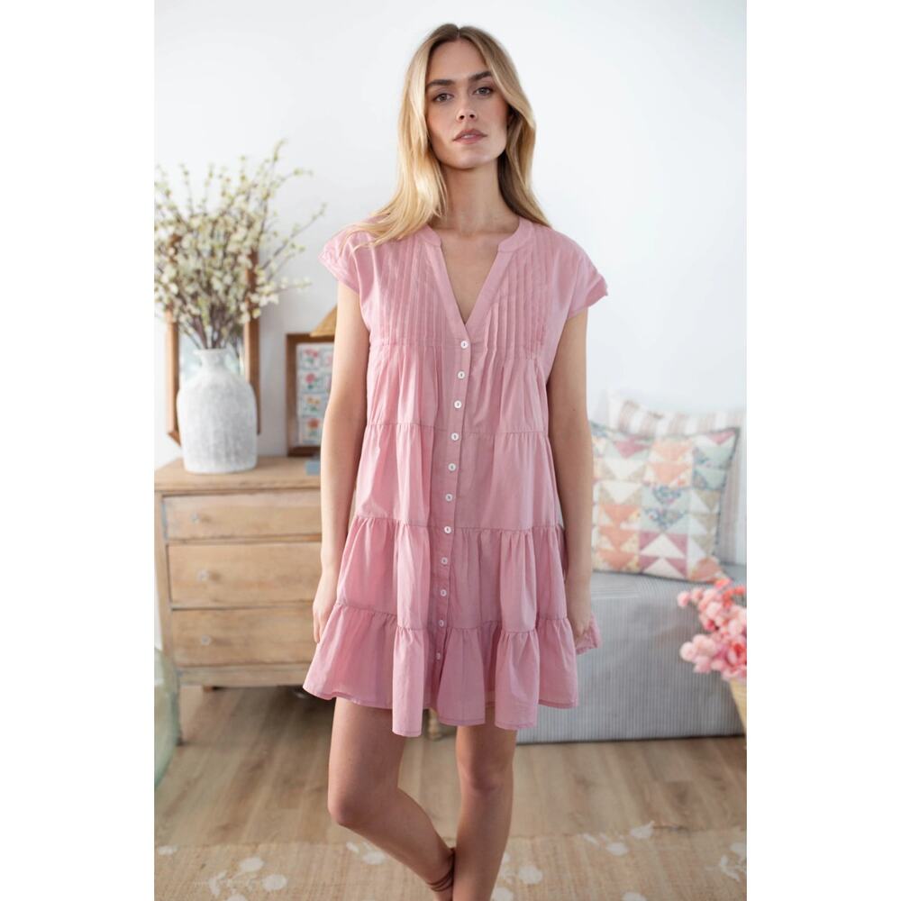 MAREA Mackenzie Dress Bubblegum Pink Sz XL $168 {U13}